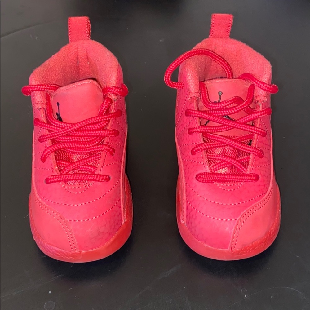 Baby Jordan 12 Retro Tennis Gym Red